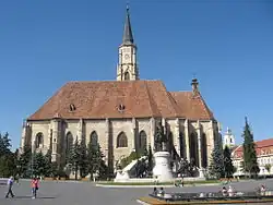 St. Michael's Church in Cluj-Napoca, now Romania (14th - 15th century)