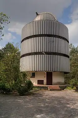 Dome of the 0.6 m telescope in Ostrowik.