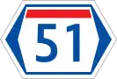 Seoul Special Metropolitan City&nbsp;Route&nbsp;51 shield}}