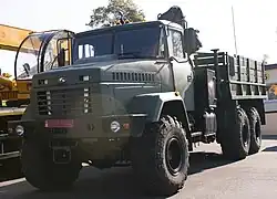KrAZ-6322 in Kyiv, Ukraine