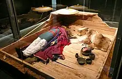 Warrior of Kemathen burial reconstruction, Germany