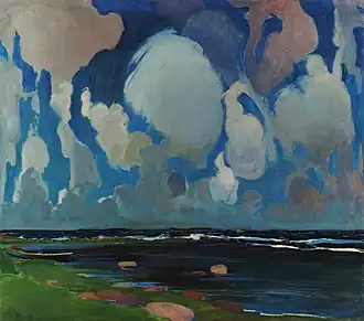 Clouds in Finland, 1908