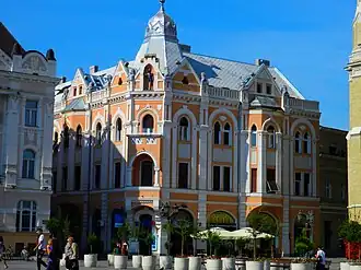 Iron Man Palace by Bеlа Pаklо and Károly Kovács in Novi Sad, 1909