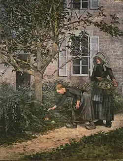 "Apple Pickers" (1892)