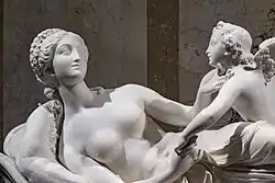 Venus and Amor (1838, marble), Kunsthistorisches Museum, Vienna.