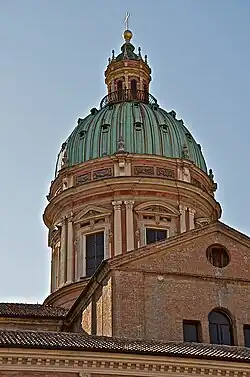 Cupola or dome of church