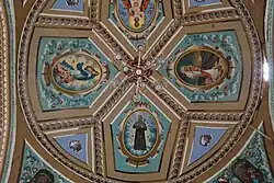 Church ceiling