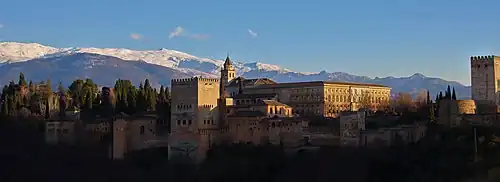 A large fortress/palace complex.