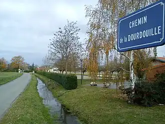 The Dourdouille in Lafitte-Vigordane