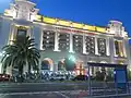 Night view from the Promenade des Anglais.