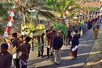 Labuhan procession in Yogyakarta[93] is believed to help preserve the balance of nature
