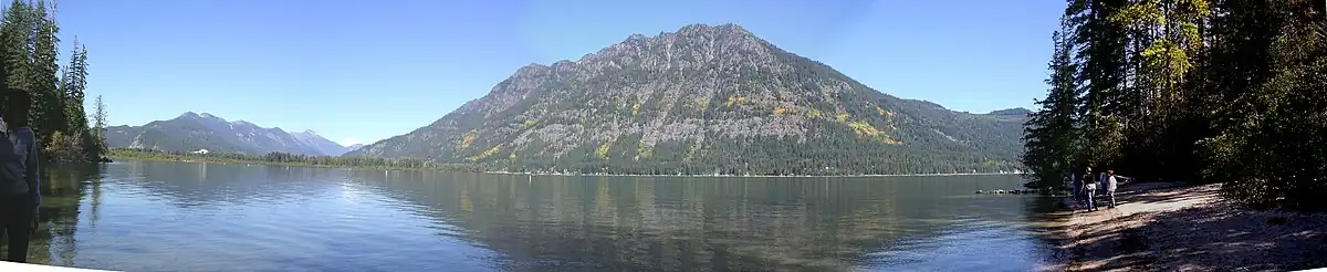 Dirtyface from Lake Wenatchee