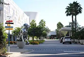 Lake Nona Town Center, looking northeast