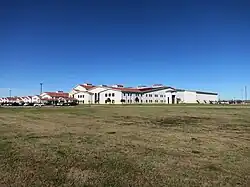 George Ranch High School is the southernmost of a 3-school complex.