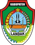 Coat of arms of Landak Regency