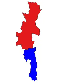 Location in Taunggyi district