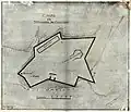 Layout of the Fort in 1927