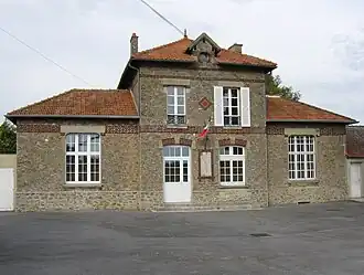 The town hall in Le Plessis-aux-Bois