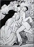 Image 53Illustration from Le livre de la Marquise by Konstantin Somov