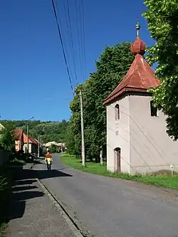 Belfry in the village Lehôtka