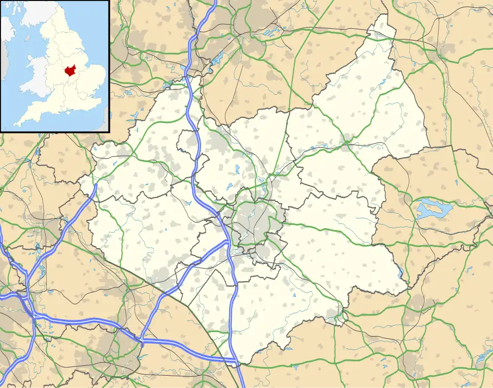 Narborough is located in Leicestershire