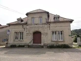 The town hall in Les Éparges