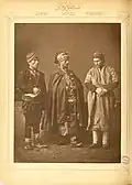 1. Turkish worker from Kastamonu 2. Peasant from Safranbolu 3. Kurd from Viranşehir
