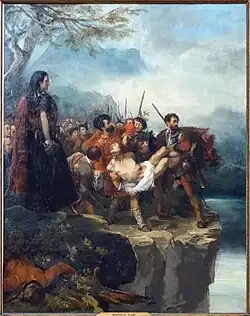 The Death of the Spy, Morris, 1827