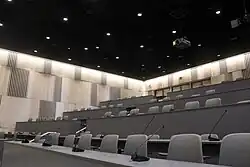 Interior of Lindner Hall auditorium