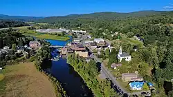 Lisbon, NH, from the southwest