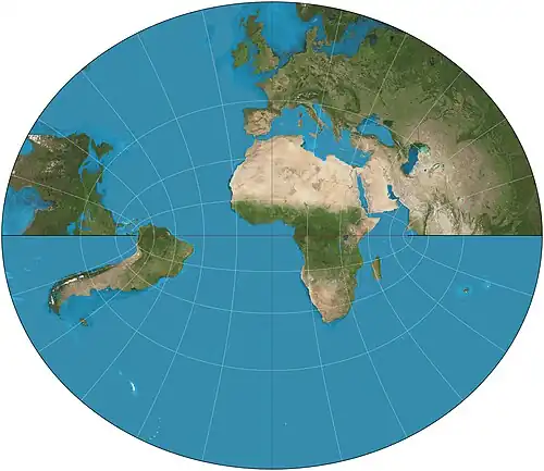 Image 12 Littrow projection Map: Strebe, using Geocart The Littrow projection, created by Joseph Johann Littrow in 1838, is a conformal retroazimuthal map projection. It allows direct measurement of the azimuth from any point on the map to the center. More selected pictures