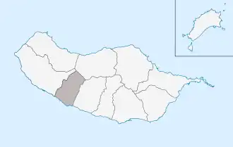 Location in Madeira