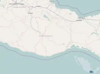 2018 Oaxaca earthquake is located in Oaxaca