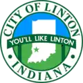 Official logo of Linton, Indiana