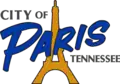 Official logo of Paris, Tennessee