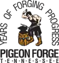 Official logo of Pigeon Forge, Tennessee