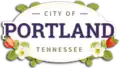Official logo of Portland, Tennessee