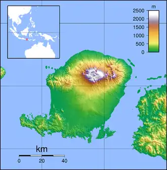 5 August 2018 Lombok earthquake is located in Lombok