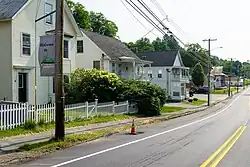 Houses along Scott Highway