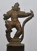 Lord Krishna Killing to Kaliyanaga Demon, Bronze, Modern Age