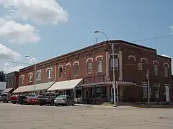 Downtown Lost Nation, Iowa