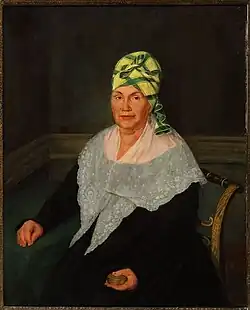 Portrait of a Free Woman of Color Wearing a Tignon, 1829