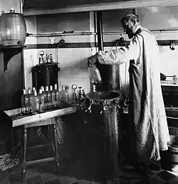 Image 20Louis Pasteur experimenting on bacteria, c. 1870 (from History of medicine)