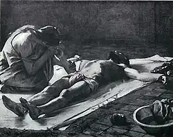 Pietà, 1889 (destroyed in 1945)