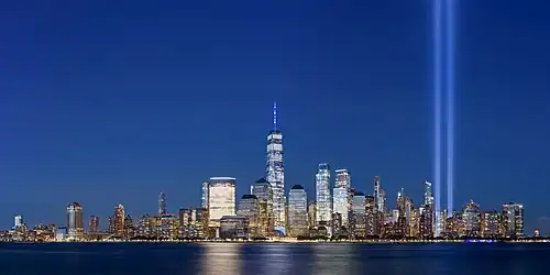 Image 40Tribute in Light, by King of Hearts (from Wikipedia:Featured pictures/Artwork/Others)