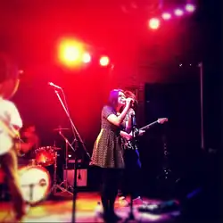 Loyal Wife performing during its album release show in Phoenix, AZ in March 2012.