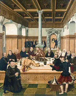The Last Supper (1565), Johanniskirche Dessau