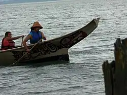 Tribal citizen operating canoe in Lummi territorial waters in 2008