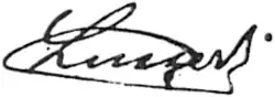 Signature spelled as "Lusser"