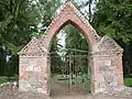 Entrance to Mõisaküla Orthodox cemetery in Laiusevälja.